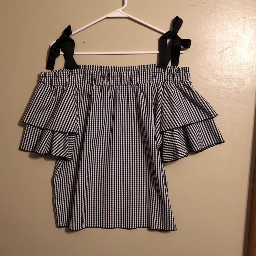 Checkered blouse